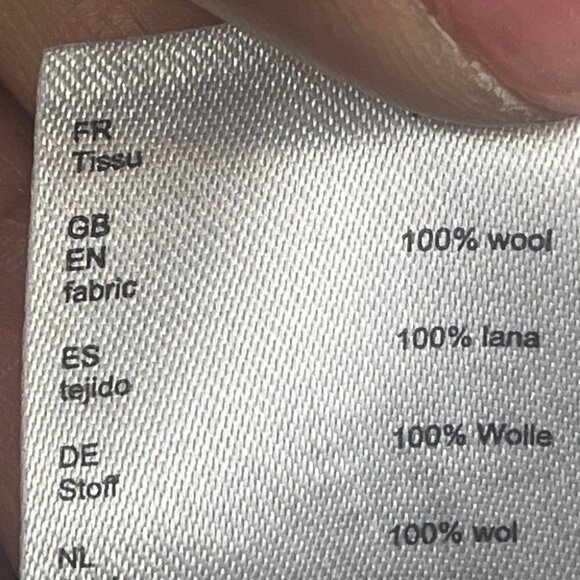 NWT Maje Black Wool Silver Fringe Knit Top T1 - Picture 8 of 8